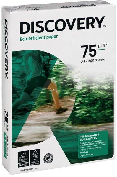 Image du produit Discovery Papier pour imprimante DIN A4 75 g/m² Blanc mat 500 feuilles (75 g/m², 500 x, A4)