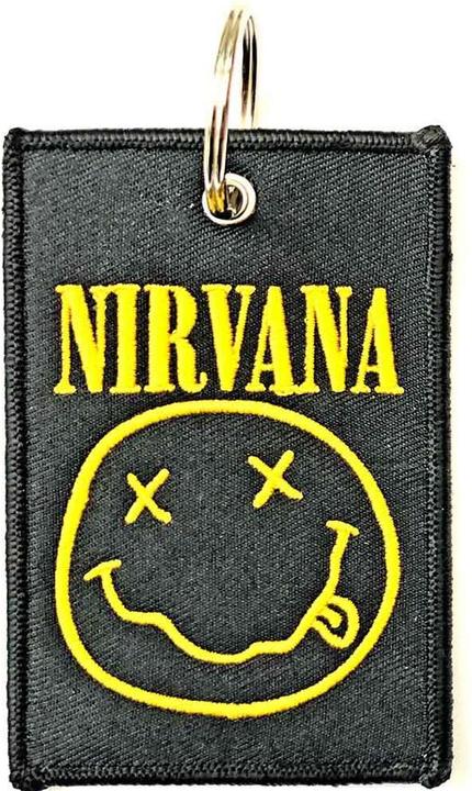 Actual product image Nirvana Happy Face Schlüsselanhänger