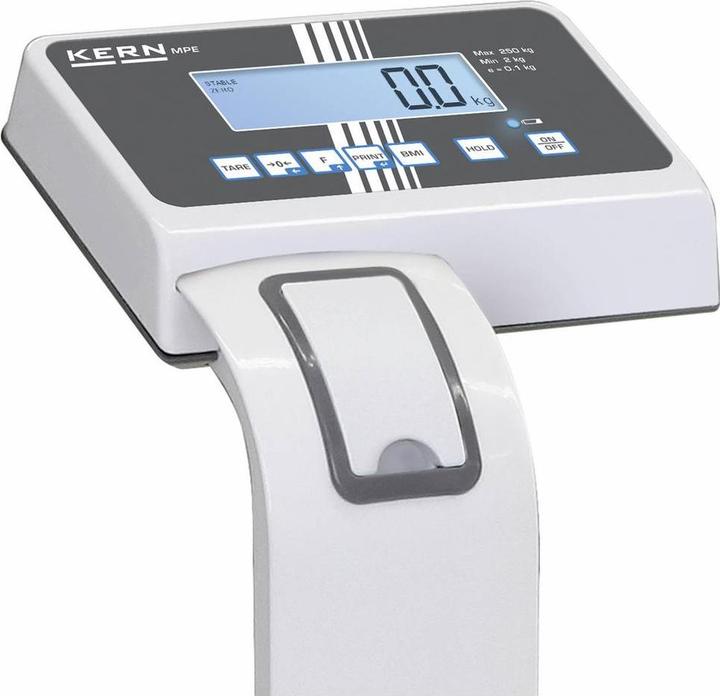 Immagine prodotto Kern Bilancia personale con dispositivo di misurazione dell'altezza Max 250 kg e=0,1 kg d=0,1 kg (250 kg)