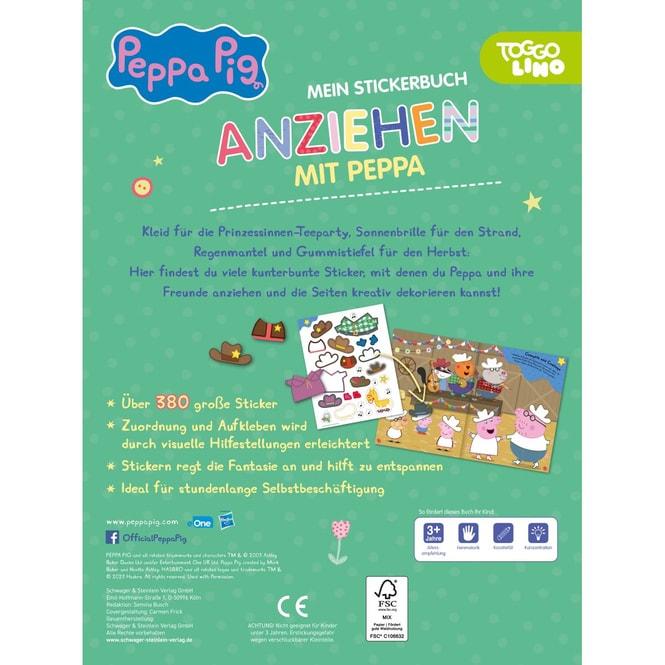 Produktbild Peppa Pig Mein Stickerbuch Anziehen mit Peppa
