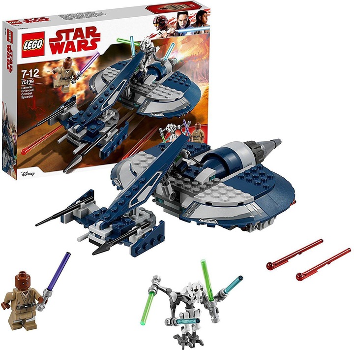 Immagine prodotto LEGO Speeder da combattimento del Generale Grievous (75199, LEGO Star Wars)