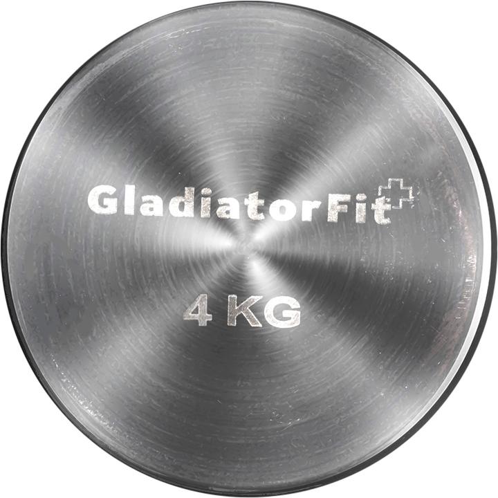 Image du produit Gladiatorfit Chromhantel (2 x 4 kg)