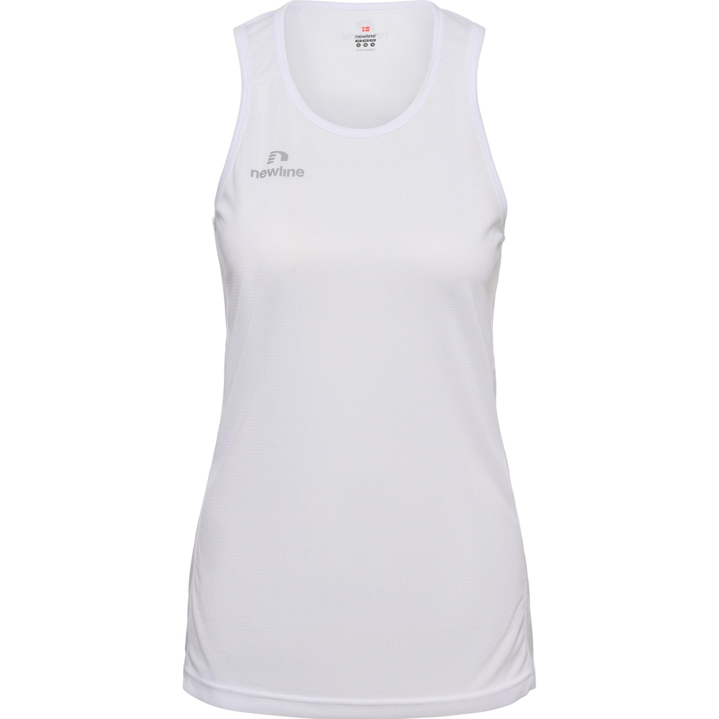 Thumbnail - Newline, Damen, Sportshirt, Women'S Athletic Running Singlet (XL), Weiss, XL