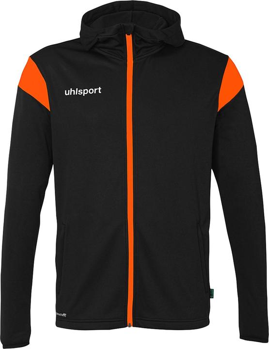 Fluorescent orange, Black