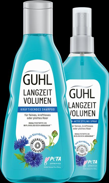 Actual product image Guhl Long-lasting volume shampoo invigorating (250 ml, Liquid shampoo)