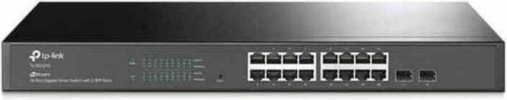 Productafbeelding TP-Link TL-SG2218 Netwerkschakelaar Managed L2/L2+ Gigabit Ethernet (10/100/1000) Zwart (16 ports)