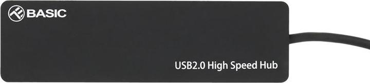 Produktbild Tellur Basic USB Hub, 4 ports, USB 2.0 black (USB-A, 4 Ports)