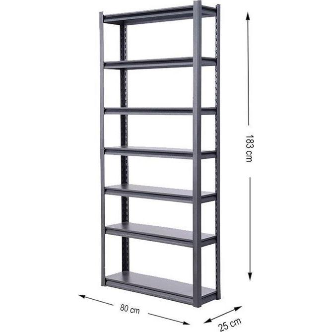 Thumbnail - Haushalt, Kellerregal, STORAGE SHELF 183X80X25CM 50KG