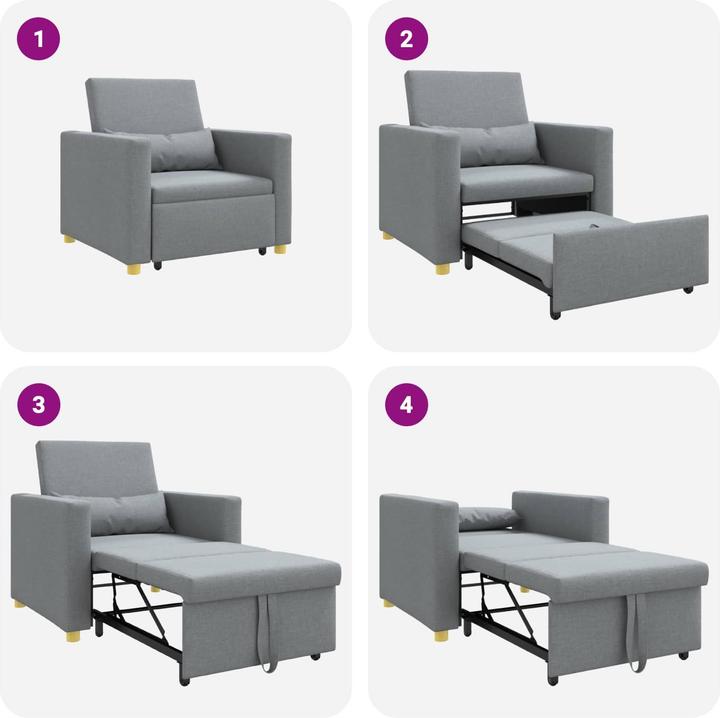 Produktbild vidaXL Klappsofas (1-Sitzer)