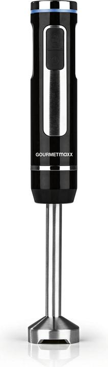 Produktbild Gourmetmaxx Stabmixer Schwarz, Motorleistung: 200 W, Funktionen