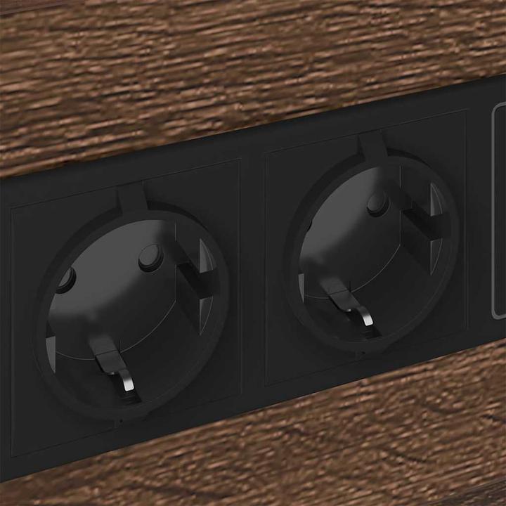 Actual product image vidaXL Bedside table
