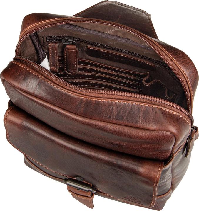 Produktbild Greenburry Rugged Umhängetasche Leder 19 cm