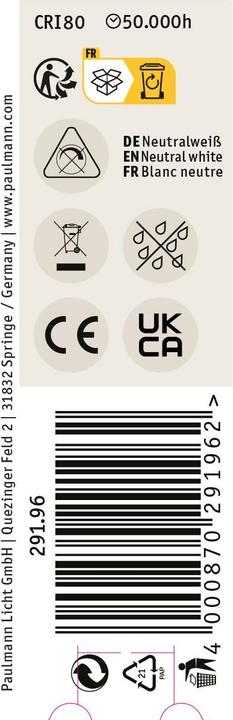 Produktbild Paulmann Kerze Eco-Line Filament (E14, 525 lm, 1 x)