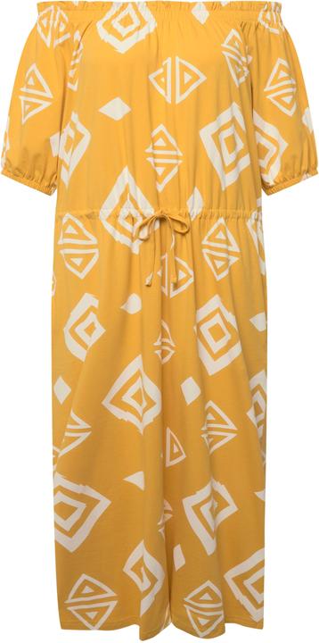 Produktbild Ulla Popken Maxikleid, Carmen-Ausschnitt, Halbarm (50, 52)