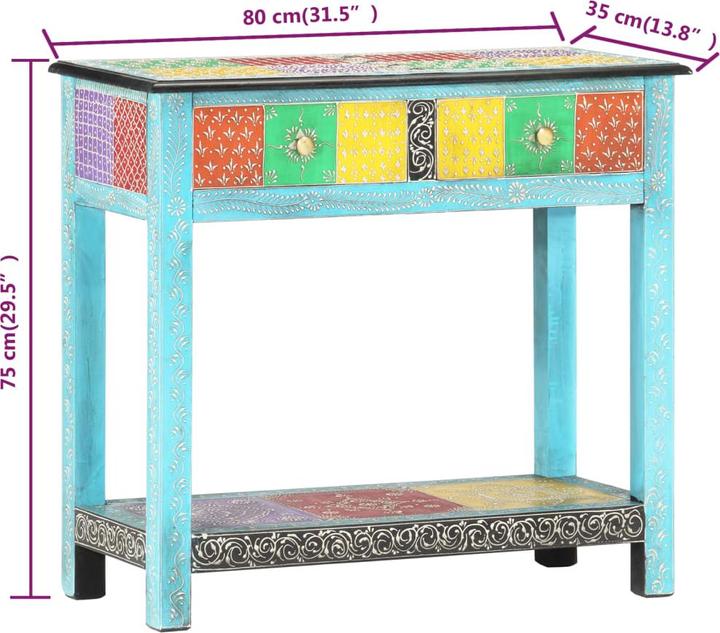 Image du produit vidaXL Konsolentisch (35 x 80 x 75 cm)