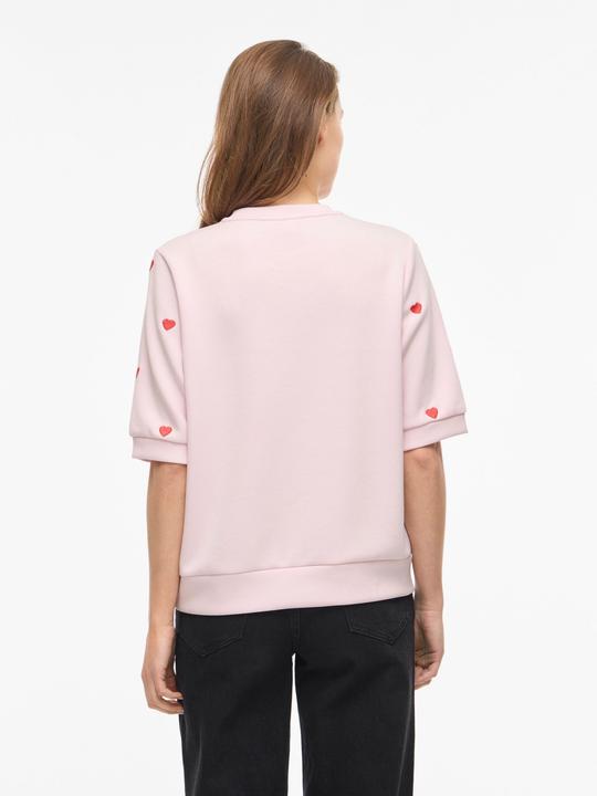 Produktbild Vila VISIF Kurzes Rundhals Sweatshirt mit kurzen Ärmeln (M)