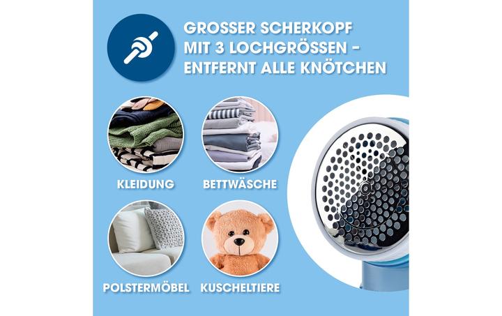 Actual product image CleanMaxx Lint shaver