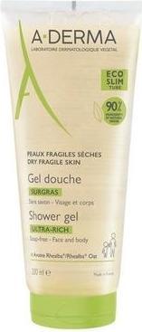 Actual product image A-Derma Surgras Shower Gel 200 Ml - Gentle Cleansing For Sensitive Skin (200 ml)