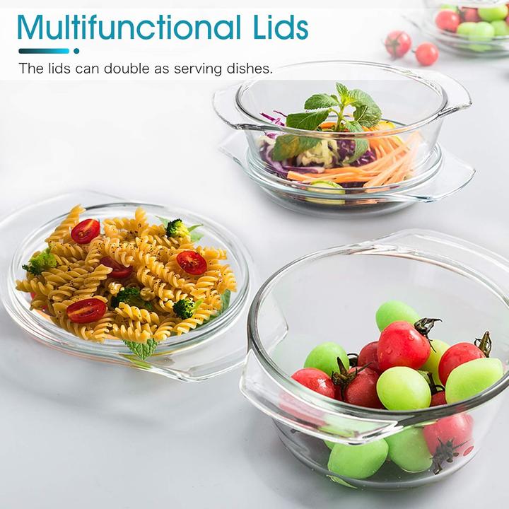 Produktbild Karadrova Glasauflaufform mit Deckel