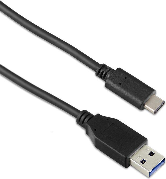 Targus USB-C To USB-C 10Gbps High Speed Gen 3,1 (1m Kabel 3a) schwarz (1 m, USB 3.2 Gen 2)
