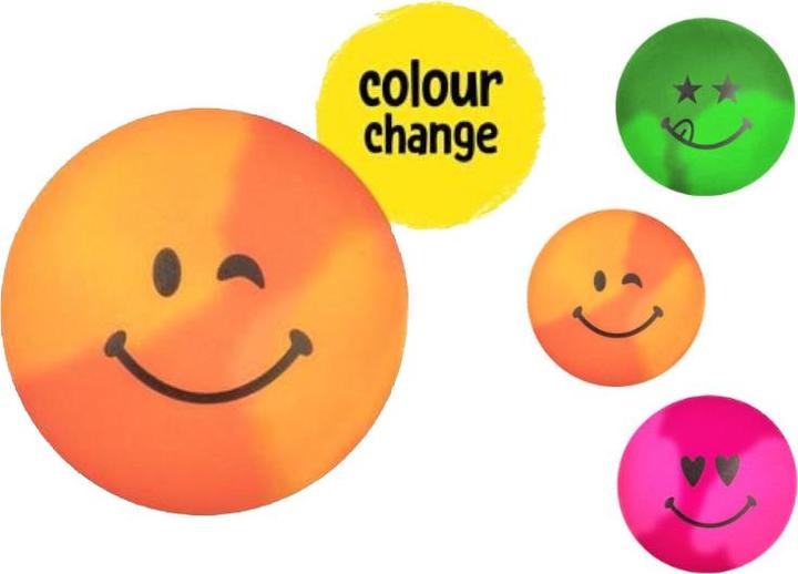 Produktbild Trendhaus CHILL AND SMILE Anti-Stress-Buddy Color Change, 3-fach sortiert