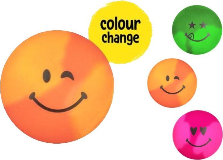 Produktbild Trendhaus CHILL AND SMILE Anti-Stress-Buddy Color Change, 3-fach sortiert