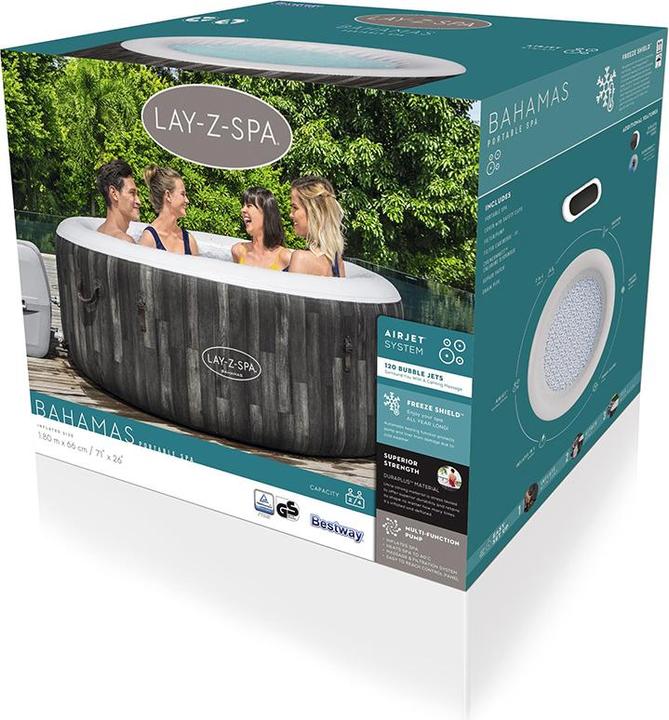 Image du produit Bestway Lay-Z-Spa Bahamas (4 Personnes)