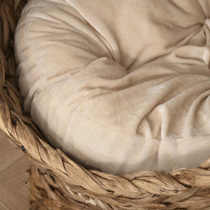 Produktbild PawHut Katzenhaus aus Rattangeflecht (Katze)