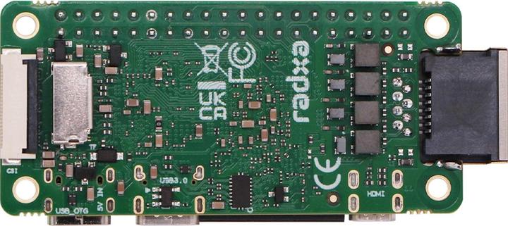 Actual product image Radxa Zero 3E, Header mounted, 2GB DDR4