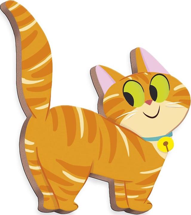 Actual product image Janod Magnetistories Katzen