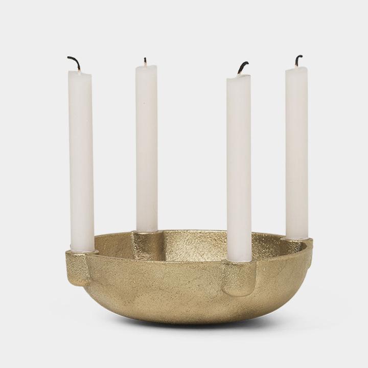Produktbild Ferm Living Bowl Candle Holder (Ø 14.5 x 4 cm)