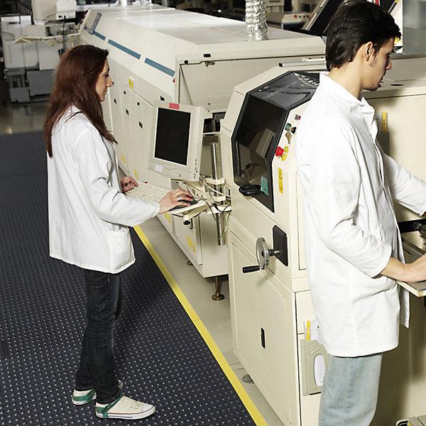 Image du produit kaiserkraft Système de plaques de sol enfichables, à picots ESD (91 x 91 cm)