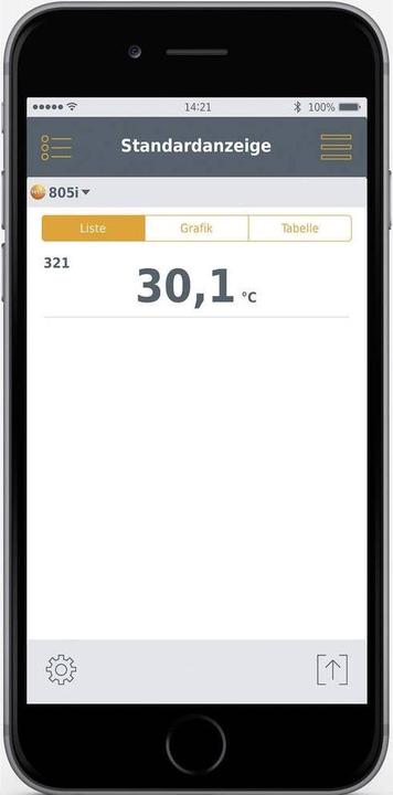 Produktbild Testo Infrarot-Thermometer 805i Smar