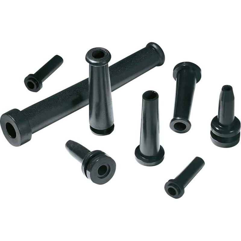 Thumbnail - HellermannTyton, Leitungsführung Zubehör, Knickschutztülle ø 5.5 mm 35 mm schwarz