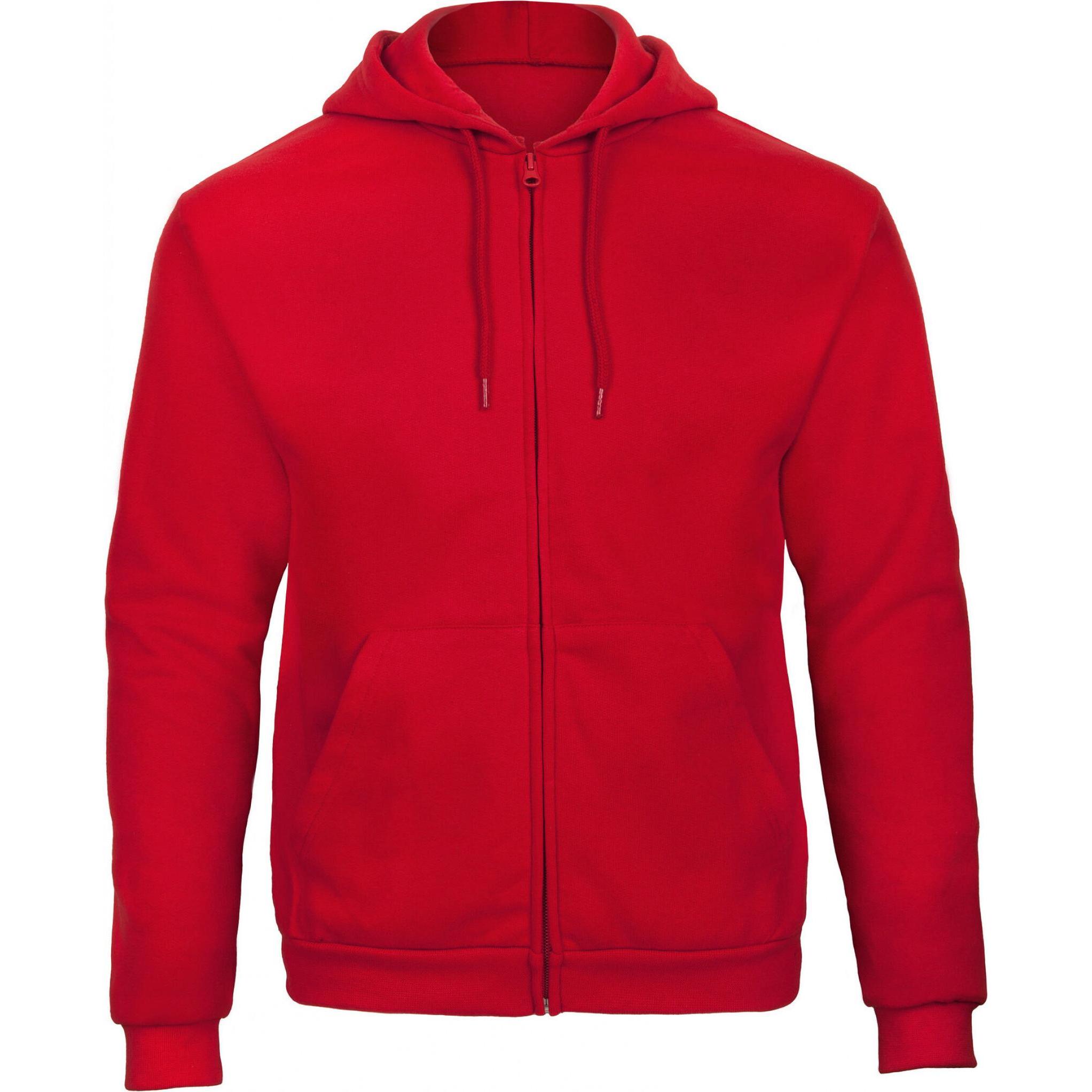 B&C, Pullover, ID.205, Rot, (L)