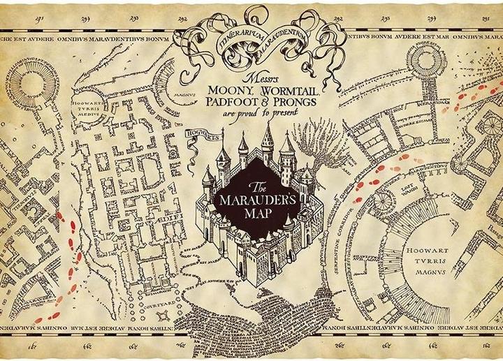 Produktbild GB Eye Harry Potter - Karte des Rumtreibers (66 x 46 cm)