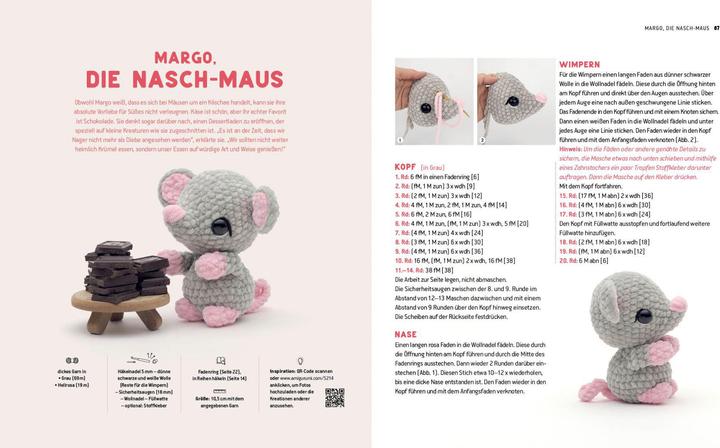 Image du produit Flauschige Amigurumi-Häkelschule