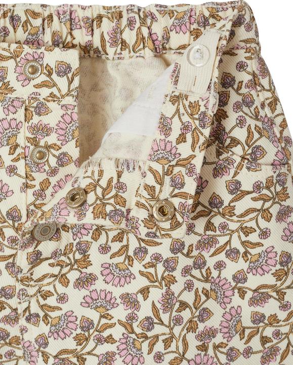 Image du produit Vertbaudet Short fille en serge, taille ajustable (128)