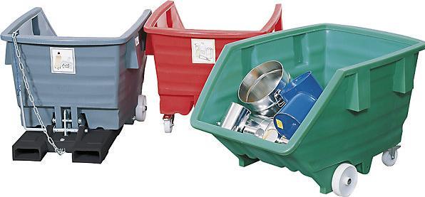 Produktbild kaiserkraft Kippbehälter aus Polyethylen (750 l)