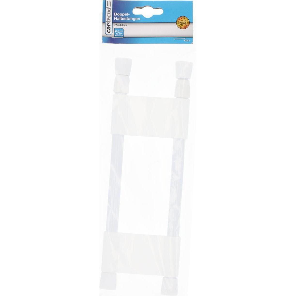 Cartrend, Spanngurt + Ladungssicherung, Verriegelungsstangen 25.5 - 43 cm
