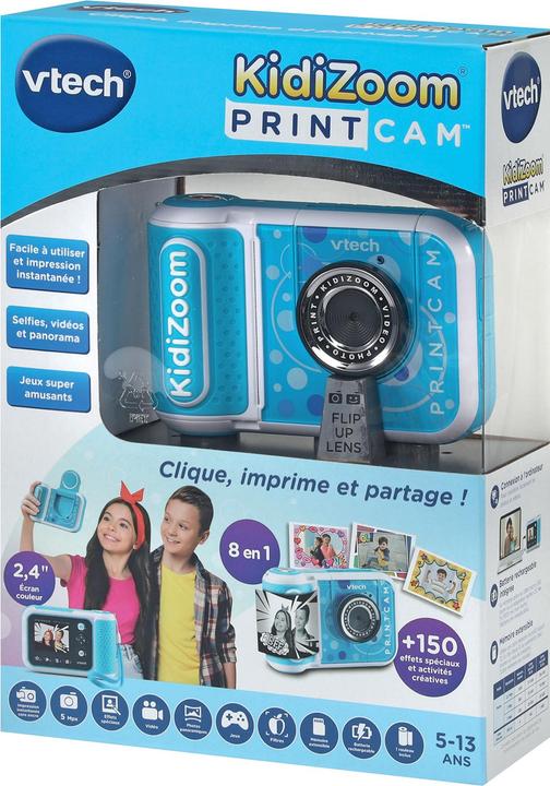Produktbild VTech Kidizoom Print Cam bleue