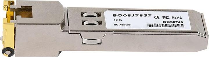 Actual product image CBO Sonicwall SFP-10G-RJ45-80M Compatible BlueOptics SFP+ BO08J78S7