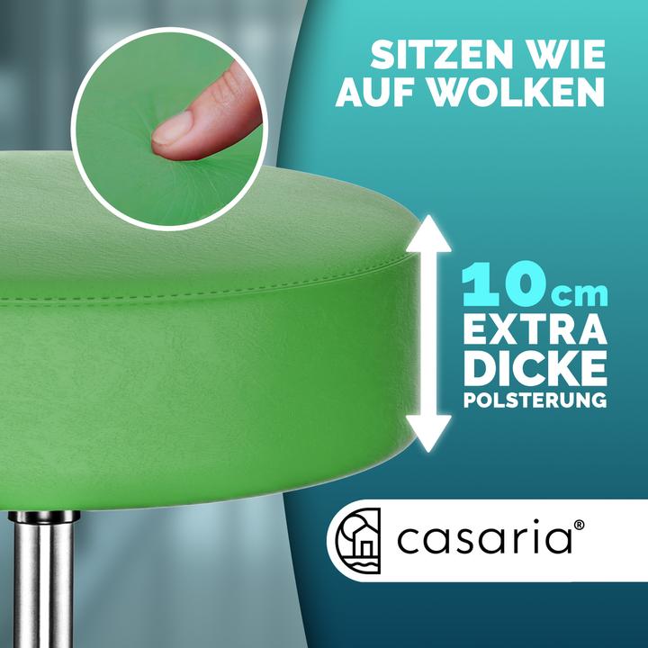Actual product image Casaria Swivel Stool