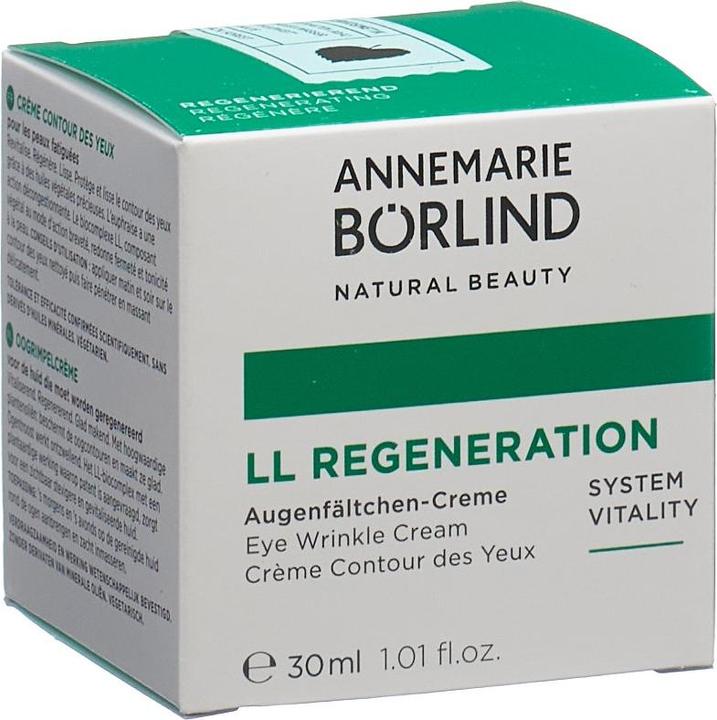 Actual product image Annemarie Börlind LL Regeneration Eye Wrinkle Cream (Eye Care Cream, 30 ml, Day + Night)