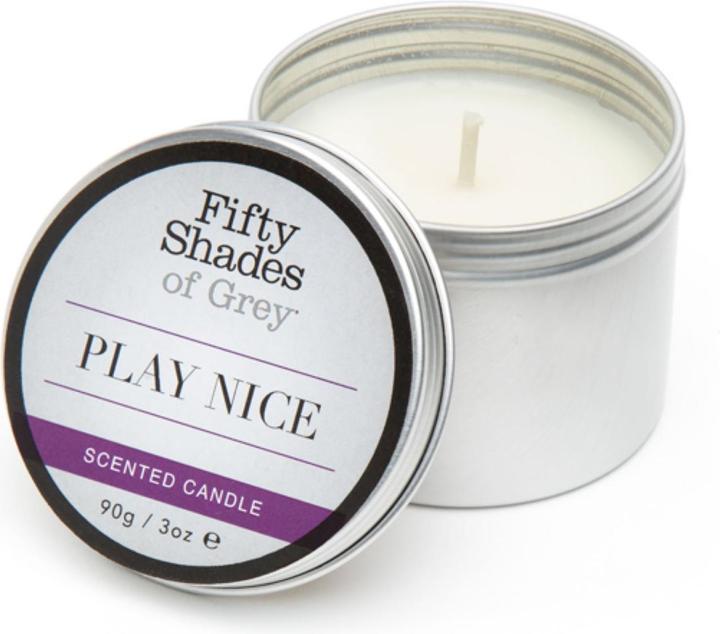 Produktbild Fifty Shades of Grey Play Nice Vanilla Candle - Black