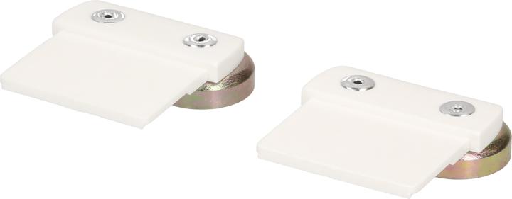 Image du produit IB Connect CUBO kit de fixation plat blanc avec aimant, 2 pièces (2x)