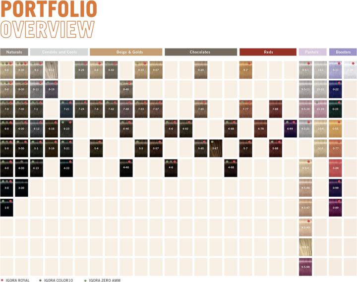 Produktbild Schwarzkopf Professional Igora Color10 Haarfarbe (9-12 Extra Hellblond Cendré Asch)