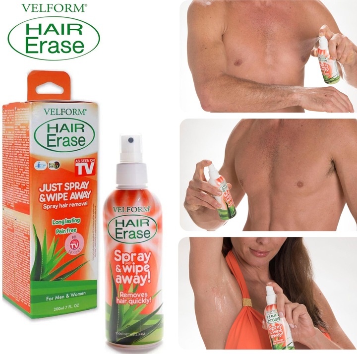 Actual product image Velform Hair Erase (200 ml, 2 x, 600 g)