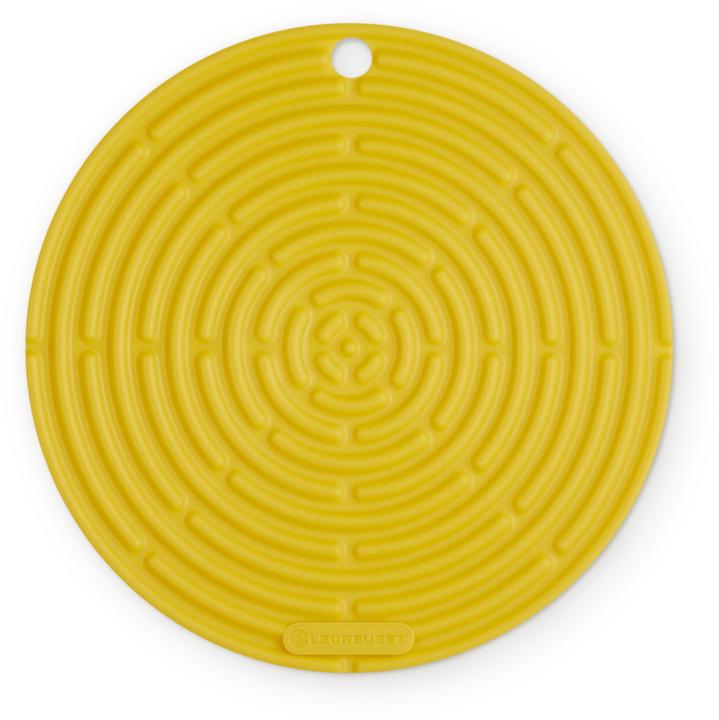 Actual product image Le Creuset Potholder Round Classic Nectar (Silicone)