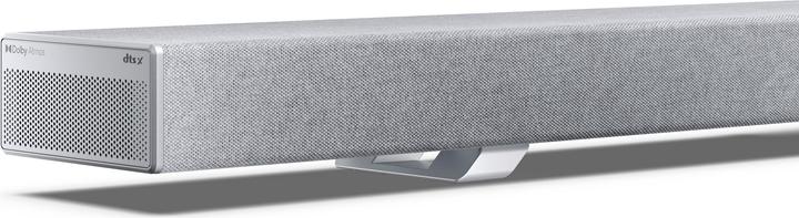 Actual product image Sharp Speakers HT-SBW55121(SL) Q 5.1.2 Dolby Atmos/ DTS:X Soundbar with Wireless Subwoofer, Silver | (114 W, 5.1.2 Channel)